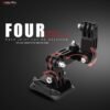Action Pro 4-Way Adjustment Base Front Chin Mount Full Face Helmet Compatible with GoPro 13 12 11 12 10 9 8 7 6 5 4 3+ 3 SJCAM YI DJI Insta 360 Action Cameras - Image 6