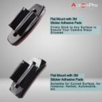 Motion Professional Made in India Entrance and Aspect Helmet Mount Package Suitable with GoPro-13/12/11/10/9/8/7/6/5/4/3+/3/ Insta 360/Yi/SJCAM/Eken Noise and Different Motion Digital camera - Image 4