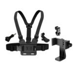 CEUTA Cellular Cellphone Chest Mount Harness Strap Cell Cellphone Holder Mount for Video Recording Bike/Kayak/Fishing/Skateboard POV/VLOG for Sensible Cellular Cellphone for GoPro Hero 12 11 10 9 8/Insta360/DJI - Image 9