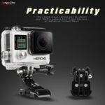 Motion Professional Made in India Improved Robust J Hook Fast Launch Buckle Mount Appropriate with GoPro 13 12 11 10 9 8 7 6 5 4 /4k/Eken/AKASO/SJCAM/YI/DJI Insta 360 and Different Motion Cameras (Pack of two) - Image 7