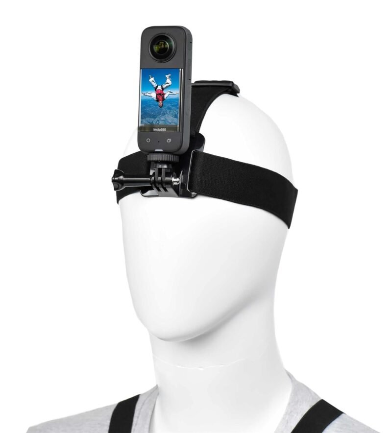 CEUTA Head Mount Strap Chest Mount Harness Chesty Kit Compatible with GoPro Hero 11, 10, 9, 8, 7, 6, 5, 4, Session, 3+, 3, 2, 1, Hero (2018), Fusion, Max, DJI Osmo Action Cameras - Image 7