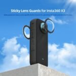 ZODUCT Insta 360 One X3 2Pcs Twin Lens Protector Guard Sticky Tempered for Insta360 Motion Digital camera Lens Cowl Mud Proof, Anti-Strach Protecting Insta360 Equipment (One X3 Lens) - Image 3