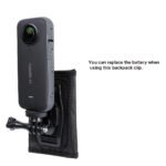 PellKing Digicam Backpack Belt Mount for Insta360 One X5/X4/X3/ One R/Go 2 Suitable with GoPro Hero10 /9/8/7/6 and Different Motion Digicam, with 1/4 Adapter - Image 7