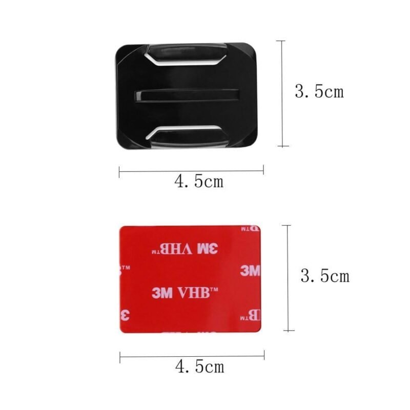 Action Pro 2 x 3M 2 Curve Adhesive Sticky Mount Compatible with GoPro Hero 13 12 11 10 9 8 7 6 5 4 3+ 3 SJCAM Yi 4K Eken Noise Play and Other Action Cameras - Image 4