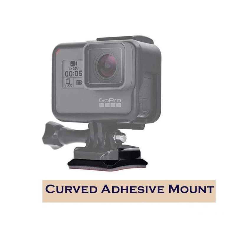 Action Pro 2 x 3M 2 Curve Adhesive Sticky Mount Compatible with GoPro Hero 13 12 11 10 9 8 7 6 5 4 3+ 3 SJCAM Yi 4K Eken Noise Play and Other Action Cameras - Image 6