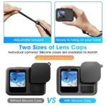 ZORBES® Silicone Sleeve Rubber Protecting Case Solely Relevant to Go Professional Hero 13 Black Customary Lens, Battery Facet Cowl&Display Protectors& Lens Caps&Lanyard for Hero 13 Black Equipment Package - Image 5
