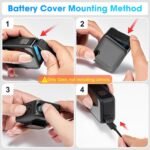 ZORBES® Silicone Sleeve Rubber Protecting Case Solely Relevant to Go Professional Hero 13 Black Customary Lens, Battery Facet Cowl&Display Protectors& Lens Caps&Lanyard for Hero 13 Black Equipment Package - Image 8