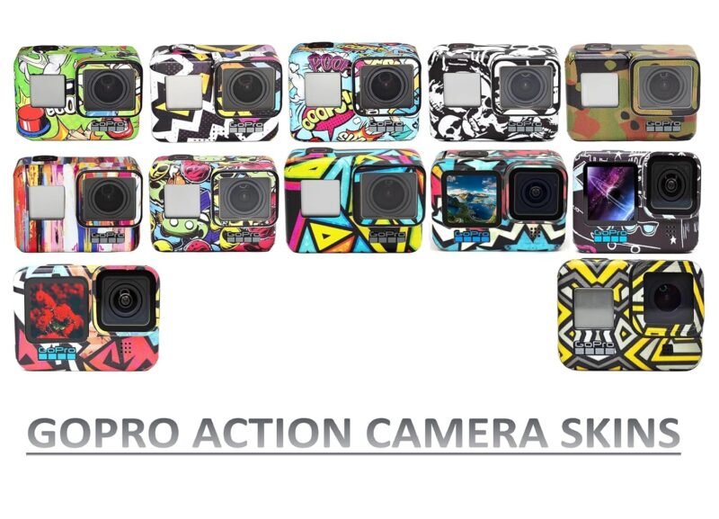 Action Pro Camera Skin Compatible with GoPro-5/6/7 Action Camera - Image 9