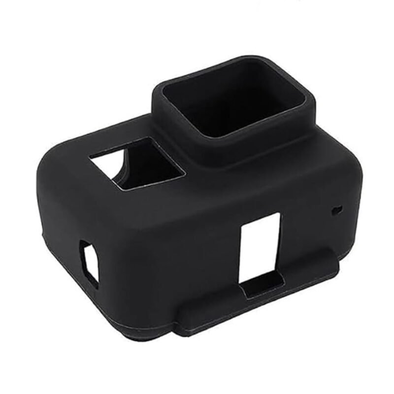 Action Pro Silicone Cover Side Frame Case Compatible with Gopro-5/6/7 Action Camera (Black) - Image 4