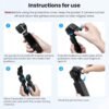 STARTRC Pocket 3 Gimbal Protective Cover for DJI Osmo Creator Combo, Anti-fall Storage Handheld Camera Lens Screen Protector for DJI Pocket 3 Accessories - Image 4