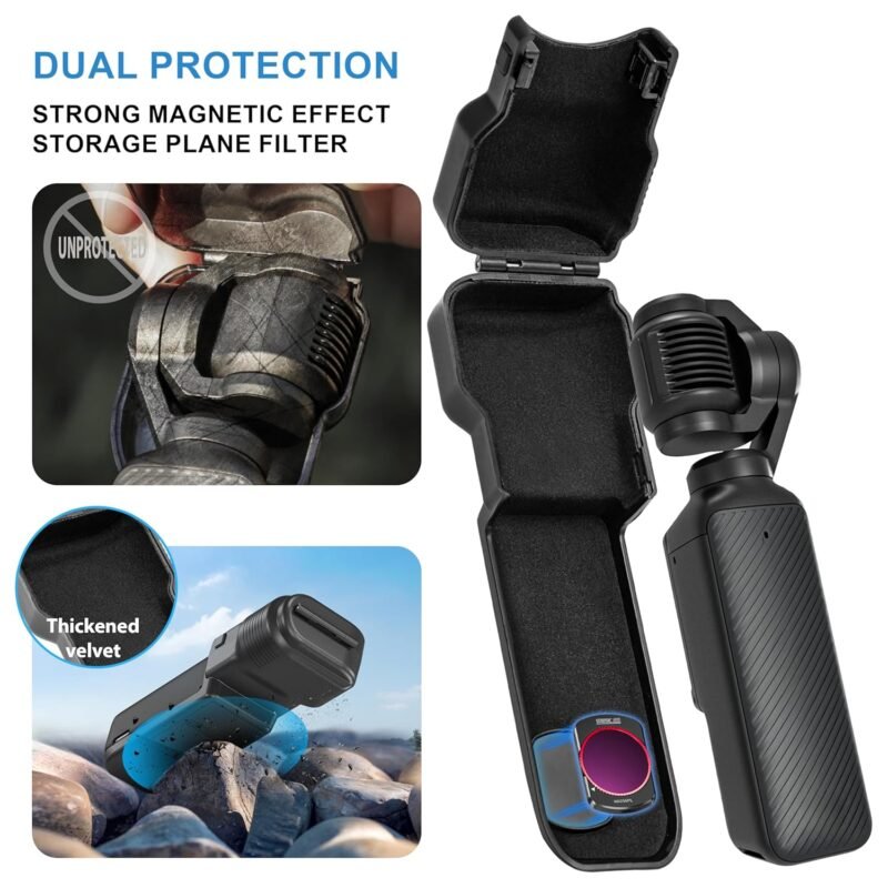 STARTRC Pocket 3 Gimbal Protective Cover for DJI Osmo Creator Combo, Anti-fall Storage Handheld Camera Lens Screen Protector for DJI Pocket 3 Accessories - Image 6