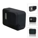 Motion Professional Silicone Rubber Case + Lens Protecting Cap Cowl Suitable with GoPro Hero 7 6 5 Motion Digicam (Black) - Image 7