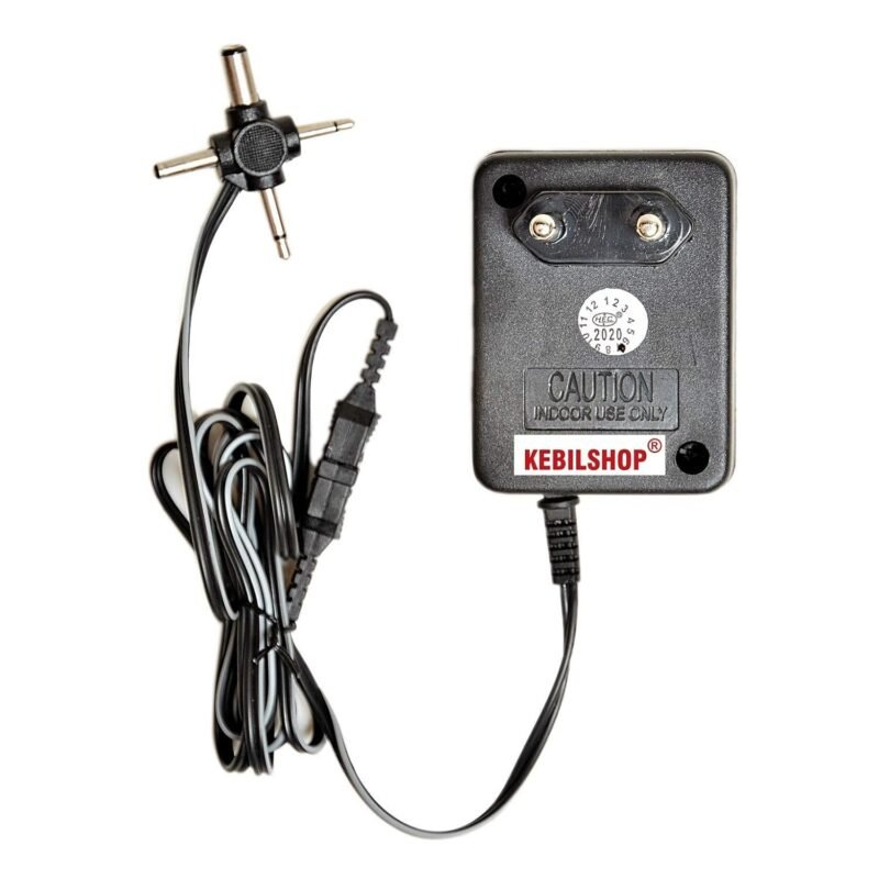 KEBILSHOP 3 Volt 500mA Power Adapter with 4 Multi Pin and Polarity Change Option for Radios,Torches,Toys,Trimmer,Cameras,Allpurpose Use,for Electronics Items. - Image 7