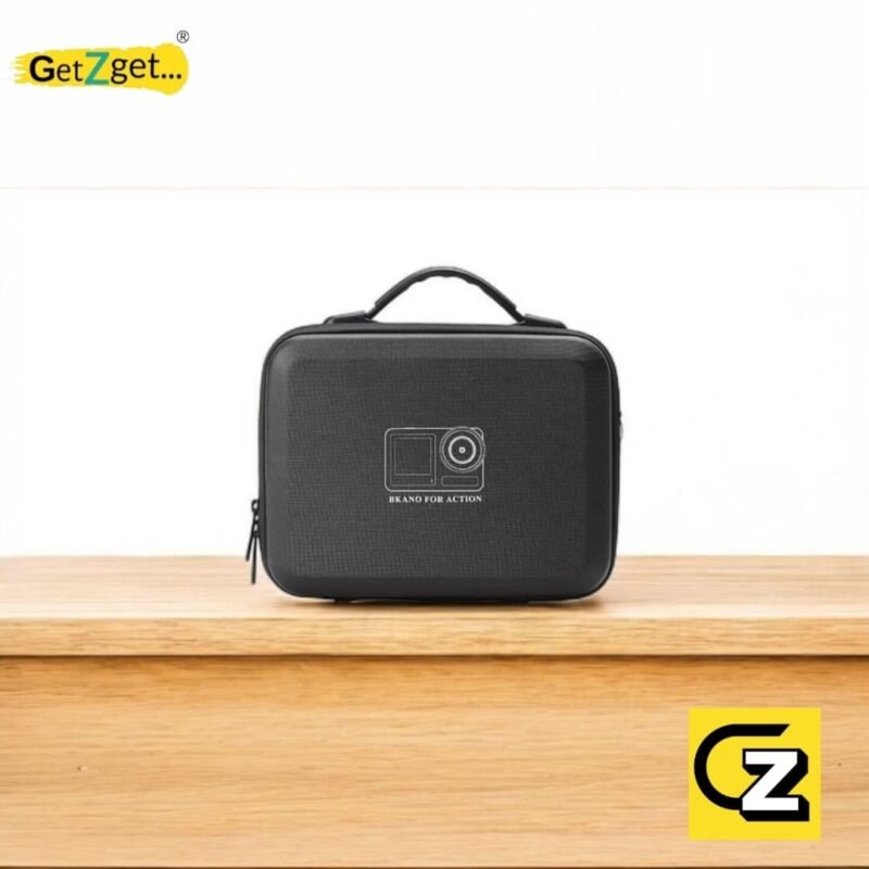 GetZget® Bkano Carrying Case for DJI Osmo Action 5 Pro, 4 & 3 Camera & Accessories Hard Bag Fits Adventure Combo Set (Black) - Image 4
