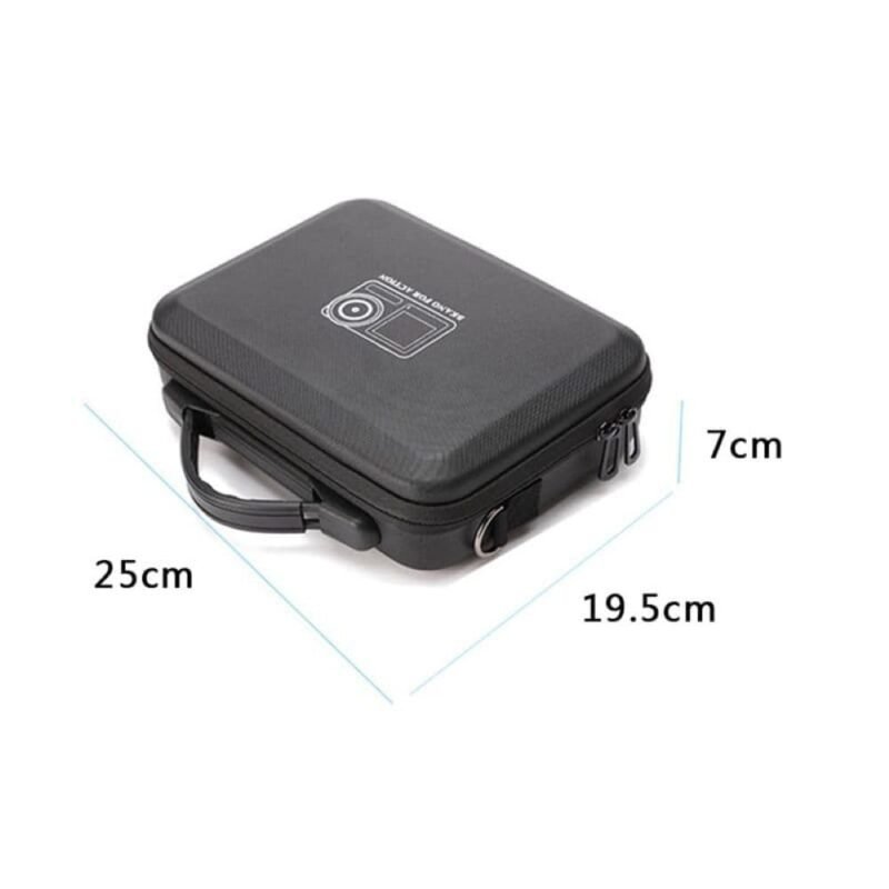 GetZget® Bkano Carrying Case for DJI Osmo Action 5 Pro, 4 & 3 Camera & Accessories Hard Bag Fits Adventure Combo Set (Black) - Image 10