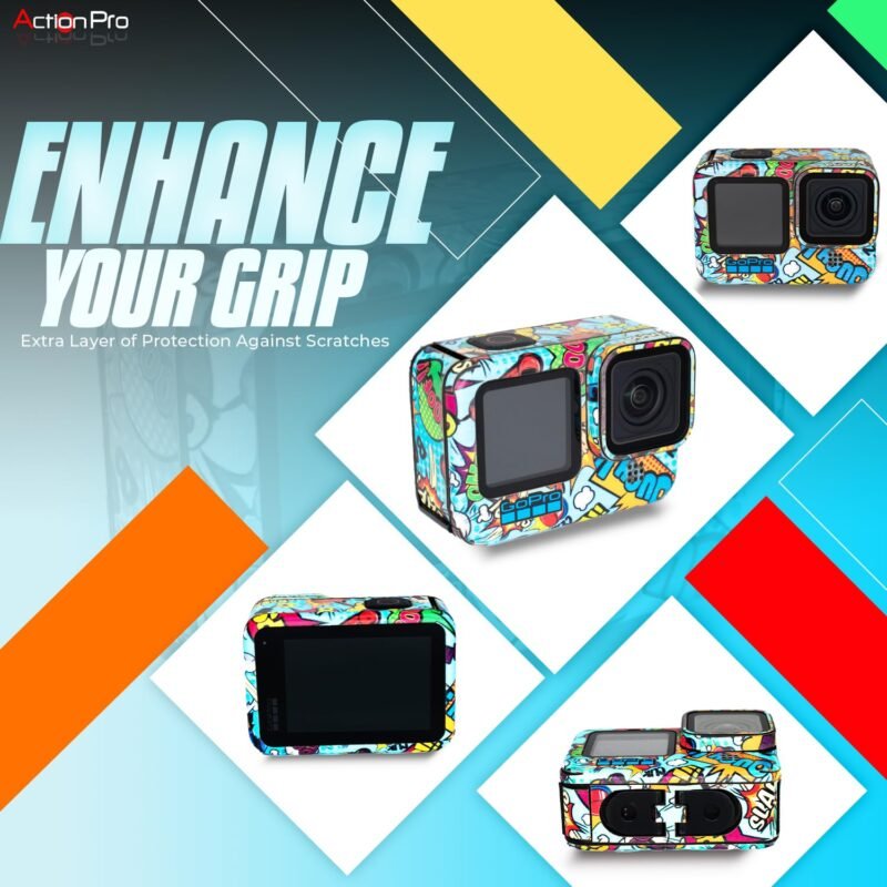Action Pro Camera Skin Compatible with Gopro-9/10/11/12 Action Camera - Image 4