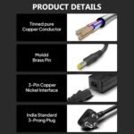 MX CCTV Energy Provide 12V 6A (60W) AC DC Adapter, SMPS, 12 Digital camera Channel, Indoor Use Solely - Image 4