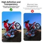 PHOTO MAX Insta 360 X4 Lens 2Pcs Twin Lens Protector Guard Sticky Tempered for Insta 360 Motion Digital camera Lens Cowl Mud Proof, Anti-Strach Protecting 360 Equipment (Insta 360 X4 Lens) - Image 5