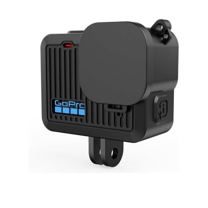 Action Pro Silicone Protective Cover + Lens Cap Compatible with GoPro Hero 4K Tiny Action Camera (Black) - Image 4