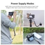 Efillooc NP-FW50 Dummy Battery Suitable with Sony A7 A7R2 A7M2 A6000 A6400 ZV-E10, Sort C Enter Adapter Spring Cable, Works with PD/QC Powerbanks and Charger, Black (NP-FW50 for Sony) - Image 6