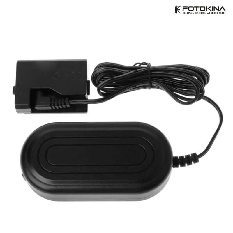 FOTOKINA LP-E10 Dummy Battery Charger Kit DC Coupler & AC Power Adapter Compatible with Canon EOS 1100D 1200D 1300D Rebel T3 T5 T6 – Continuous Power Supply for Extended Photography Sessions - Image 5