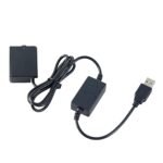 CLUB BOLLYWOOD E10 Dummy Battery 5V 2A USB Power Adapter Cable for Eos 1100D 1200D 2000D Cameras & Photo | Camera & Photo Accessories | Batteries - Image 3