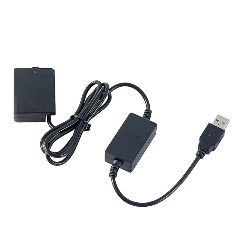CLUB BOLLYWOOD E10 Dummy Battery 5V 2A USB Power Adapter Cable for Eos 1100D 1200D 2000D Cameras & Photo | Camera & Photo Accessories | Batteries - Image 3