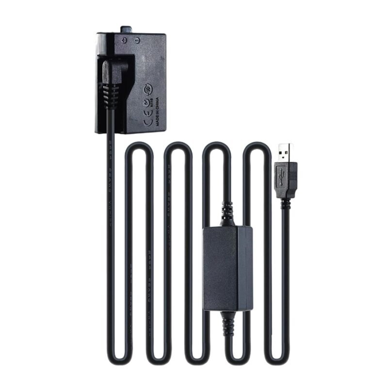 CLUB BOLLYWOOD E10 Dummy Battery 5V 2A USB Power Adapter Cable for Eos 1100D 1200D 2000D Cameras & Photo | Camera & Photo Accessories | Batteries - Image 5
