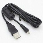 2.0 USB Knowledge Charger Cable 2.0 USB for Nikon Coolpix S01 S2600 S2900 S4200 S4300 S6100 Digicam- Black - Image 2
