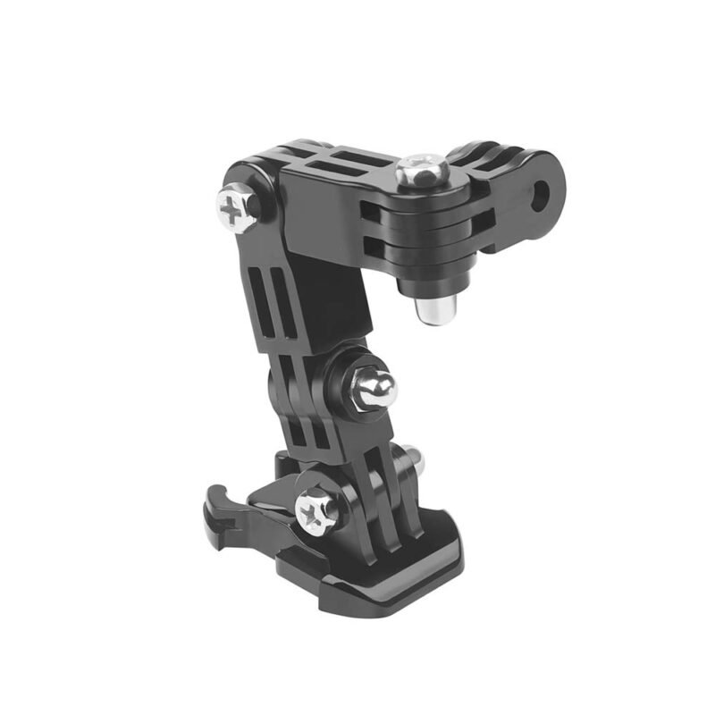 Action Pro 4-Way Adjustment Base Front Chin Mount Full Face Helmet Compatible with GoPro 13 12 11 12 10 9 8 7 6 5 4 3+ 3 SJCAM YI DJI Insta 360 Action Cameras - Image 2