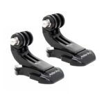 Motion Professional Made in India Improved Robust J Hook Fast Launch Buckle Mount Appropriate with GoPro 13 12 11 10 9 8 7 6 5 4 /4k/Eken/AKASO/SJCAM/YI/DJI Insta 360 and Different Motion Cameras (Pack of two) - Image 2