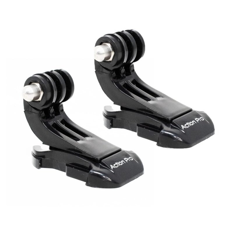Action Pro Made in India Improved Tough J Hook Quick Release Buckle Mount Compatible with GoPro 13 12 11 10 9 8 7 6 5 4 /4k/Eken/AKASO/SJCAM/YI/DJI Insta 360 and Other Action Cameras (Pack of 2) - Image 2