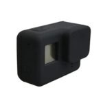 Motion Professional Silicone Rubber Case + Lens Protecting Cap Cowl Suitable with GoPro Hero 7 6 5 Motion Digicam (Black) - Image 2