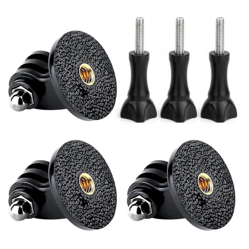 Action Pro Tripod Adapter Mount and Screw Kit Accessories Compatible with GoPro-13/12/11/10/9/8/7/6/5/4/3/3+/ Action Camera - Image 2