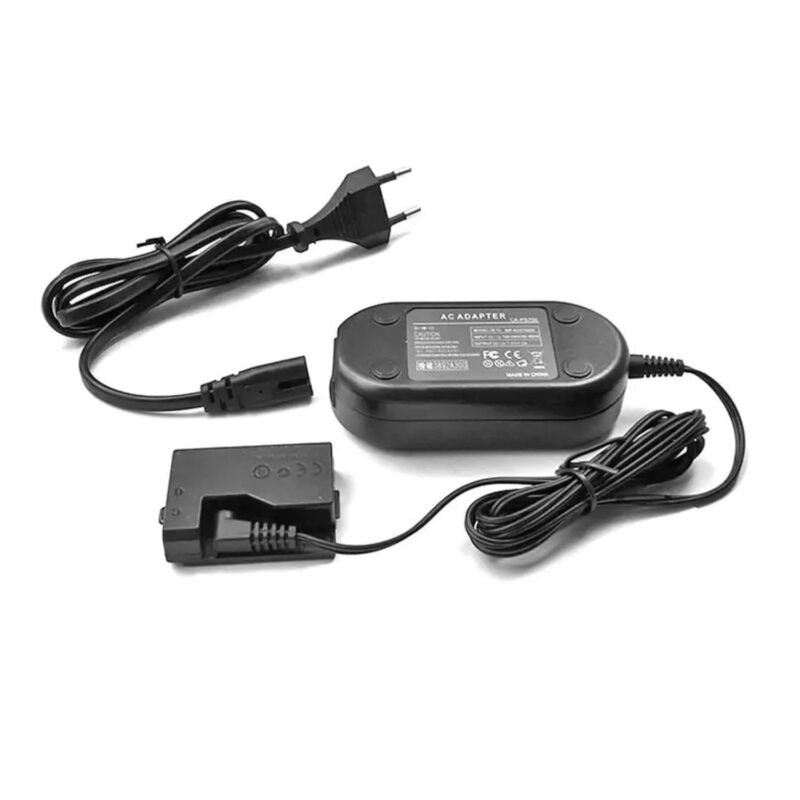 FOTOKINA LP-E10 Dummy Battery Charger Kit DC Coupler & AC Power Adapter Compatible with Canon EOS 1100D 1200D 1300D Rebel T3 T5 T6 – Continuous Power Supply for Extended Photography Sessions - Image 2