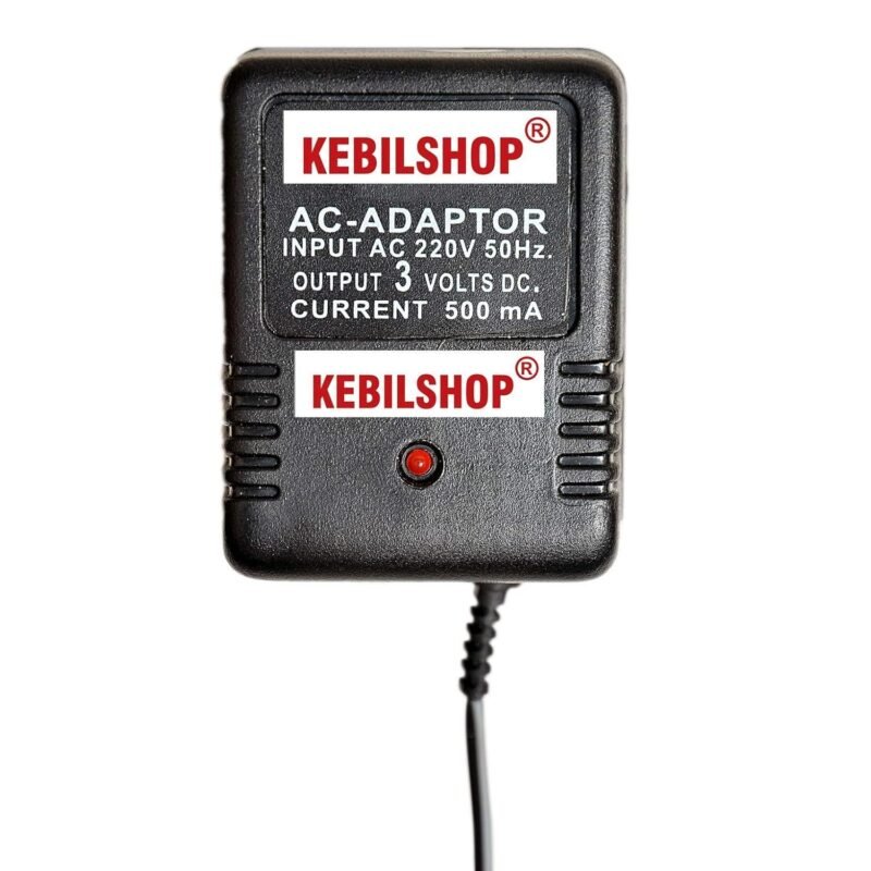 KEBILSHOP 3 Volt 500mA Power Adapter with 4 Multi Pin and Polarity Change Option for Radios,Torches,Toys,Trimmer,Cameras,Allpurpose Use,for Electronics Items. - Image 2