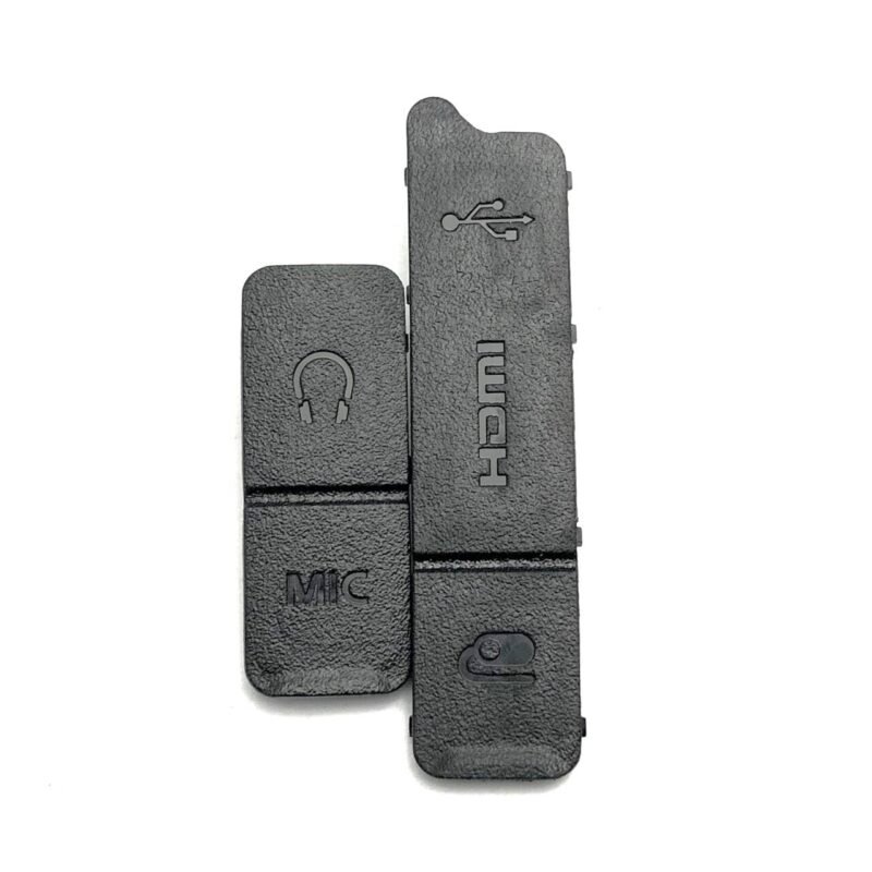 SUPERNIC Rubber Pad Compatible with Nikon Z5 Z6 Z7 Z6 II Z7 II Camera USB/MIC/HDMI Rubber Port Cover Parts - Image 2