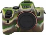 SUPERNIC Silicone Rubber Digital camera Cowl Suitable with Sony A7 A7R ILCE Alpha A7S A7M3 XJPT-A7(Camouflage) - Image 2