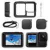 ZORBES® Silicone Sleeve Rubber Protective Case Only Applicable to Go Pro Hero 13 Black Standard Lens, Battery Side Cover&Screen Protectors& Lens Caps&Lanyard for Hero 13 Black Accessories Kit - Image 2