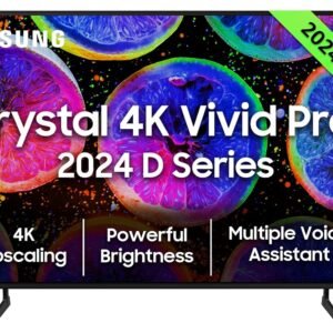 Samsung 138 cm (55 inches) D Collection Brighter Crystal 4K Vivid Professional Extremely HD Good LED TV UA55DUE77AKLXL (Black)