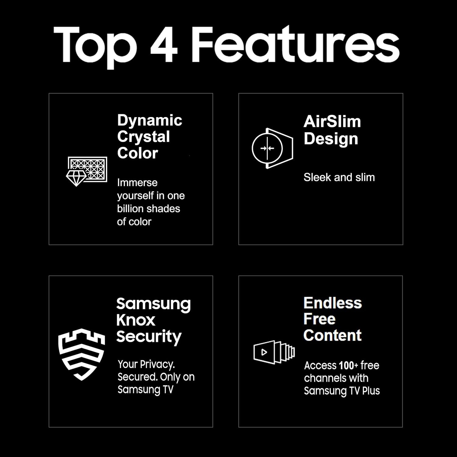 Samsung 108 cm (43 inches) D Sequence Brighter Crystal 4K Dynamic Extremely HD Sensible LED TV UA43DUE80AKLXL (Titan Grey) - Image 6