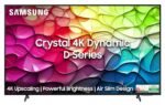 Samsung 108 cm (43 inches) D Sequence Brighter Crystal 4K Dynamic Extremely HD Sensible LED TV UA43DUE80AKLXL (Titan Grey)