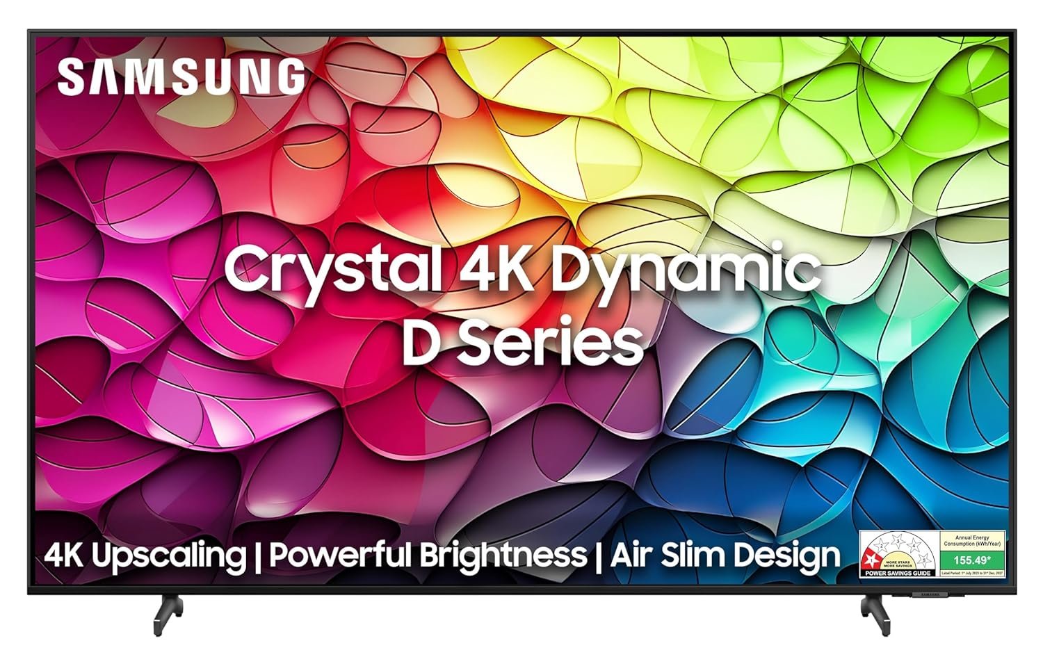 Samsung 108 cm (43 inches) D Sequence Brighter Crystal 4K Dynamic Extremely HD Sensible LED TV UA43DUE80AKLXL (Titan Grey)