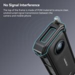 SMALLRIG Cage for Insta360 X4, Aluminum Protecting Case for Insta360 X4 with Silicone Lens Cowl, Constructed-in Chilly Shoe and 1/4"-20 Anti-Deflection Threaded Gap - 4278 - Image 6