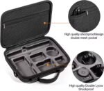 M.G.R.J® Journey Moveable Bag Suitable for DJI Osmo Motion 6 / Motion 5 Professional / 4/3 Digicam & Journey Combo Equipment Carrying Case (Laborious|EVA|Black) - Image 4