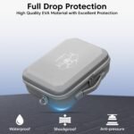 Sounce Arduous Shell Carrying Case for DJI Mini 4 Professional – Compact Storage Bag for DJI Mini 4 Professional Drone, RC 2 Controller, Batteries, Charger, and Equipment – Transportable Journey Case, Gray - Image 7