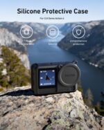 TELESIN Silicone Protecting Case for DJI Osmo Motion 6 with Lens Cap & Lanyard, Anti-Scratch Washable Cowl Anti-Slip Dustproof Motion Digicam Safety for DJI Motion 6 Equipment (Black) - Image 3