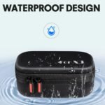 Storage Bag for Insta360 X3/One X3, Waterproof Dustproof Carry case Double Layer Hand Carrying Field Moveable Secure Journey Protector Bag Suits for Knowledge Cable, Sticky Lens Guards, Covers (Helpful) - Image 3