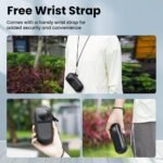 ZORBES® Carrying Case for Insta 360 X4 X5 (for Unique Lens Cap), Transportable Small Storage Bag Protecting Cowl Exhausting Shell Journey Protector with Carabiner for Insta360 X4 X5 Equipment - Image 7