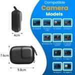Obtheleg Motion Digital camera Case for OSMO Motion 5 Professional/4/3, Waterproof PU Moveable Carrying Case with Carabiner, Onerous Shell Shockproof Protecting Storage Bag for Motion Digital camera Equipment - Image 3
